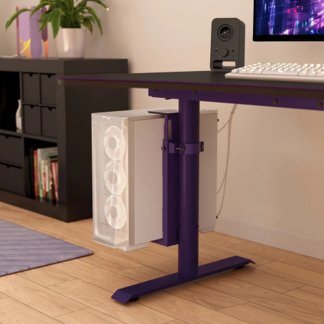 Arozzi | Under-desk | Arena PC Mount AZ-PCMOUNT-PP | Adjustable Height, Width | Purple
