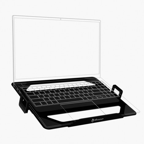 Arozzi | Alzare AZ-ALZARE-LH-BK | Adjustable | Laptop Holder | Black | 18 "