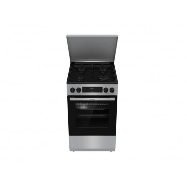 Gorenje GK5C42SJ | Cooker | Hob type Gas | Oven type Electric | Grey | Width 50 cm | Grilling | Depth 59.4 cm | 62 L
