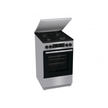 Gorenje GK5C42SJ | Cooker | Hob type Gas | Oven type Electric | Grey | Width 50 cm | Grilling | Depth 59.4 cm | 62 L
