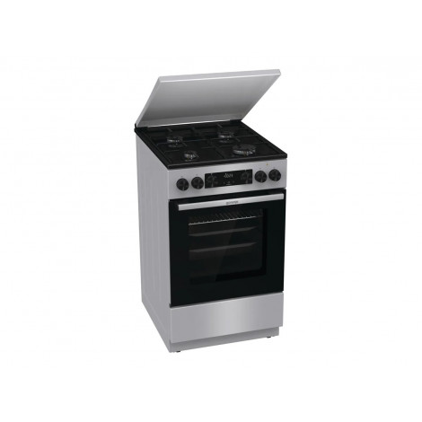 Gorenje GK5C42SJ | Cooker | Hob type Gas | Oven type Electric | Grey | Width 50 cm | Grilling | Depth 59.4 cm | 62 L