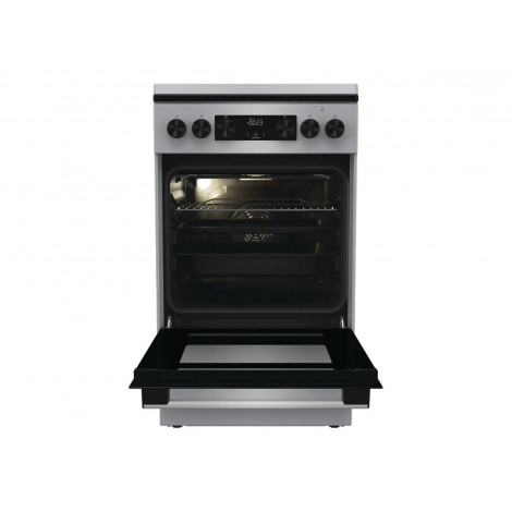 Gorenje GK5C42SJ | Cooker | Hob type Gas | Oven type Electric | Grey | Width 50 cm | Grilling | Depth 59.4 cm | 62 L
