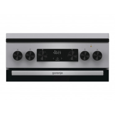 Gorenje GK5C42SJ | Cooker | Hob type Gas | Oven type Electric | Grey | Width 50 cm | Grilling | Depth 59.4 cm | 62 L