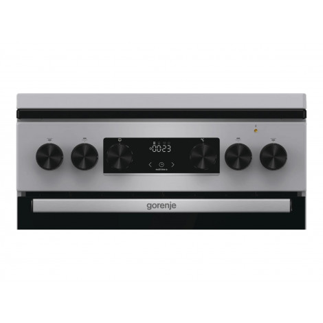 Gorenje GK5C42SJ | Cooker | Hob type Gas | Oven type Electric | Grey | Width 50 cm | Grilling | Depth 59.4 cm | 62 L