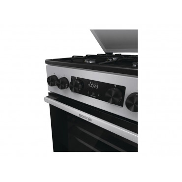 Gorenje GK5C42SJ | Cooker | Hob type Gas | Oven type Electric | Grey | Width 50 cm | Grilling | Depth 59.4 cm | 62 L
