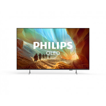 Philips 4K QLED TV | 43PQS7801/12 | 43 | Smart TV | Titan OS | UHD | Black
