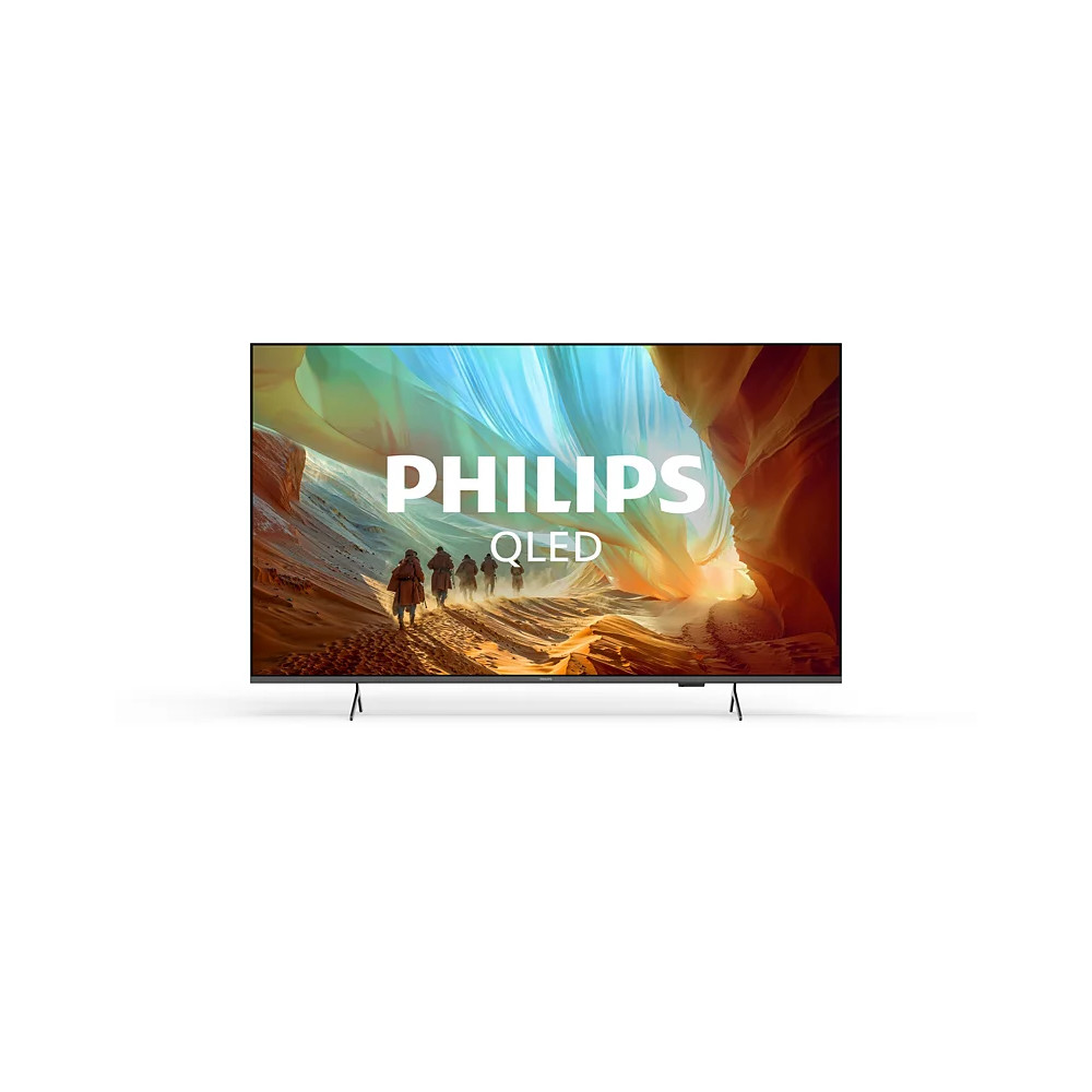 Philips 4K QLED TV | 43PQS7801/12 | 43 | Smart TV | Titan OS | UHD | Black