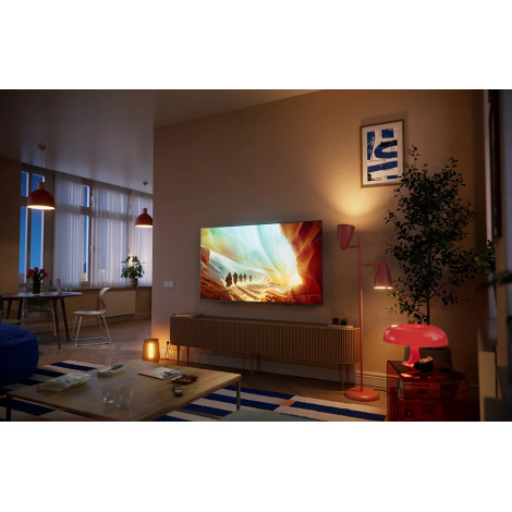 Philips 4K QLED TV | 43PQS7801/12 | 43 | Smart TV | Titan OS | UHD | Black