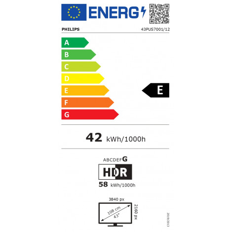 Philips 43PUS7001/12 | LED 4K TV | 43 | Titan OS | Smart TV | UHD | Black