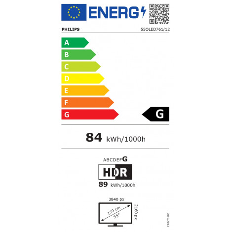 Philips 4K Ambilight OLED TV | 55OLED761/12 | 55 | Smart TV | Titan OS | UHD