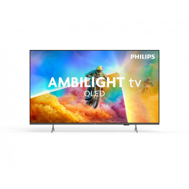 Philips 55PQS8501/12 | 4K QLED Ambilight TV | 55 | Smart TV | Titan OS | UHD | Black