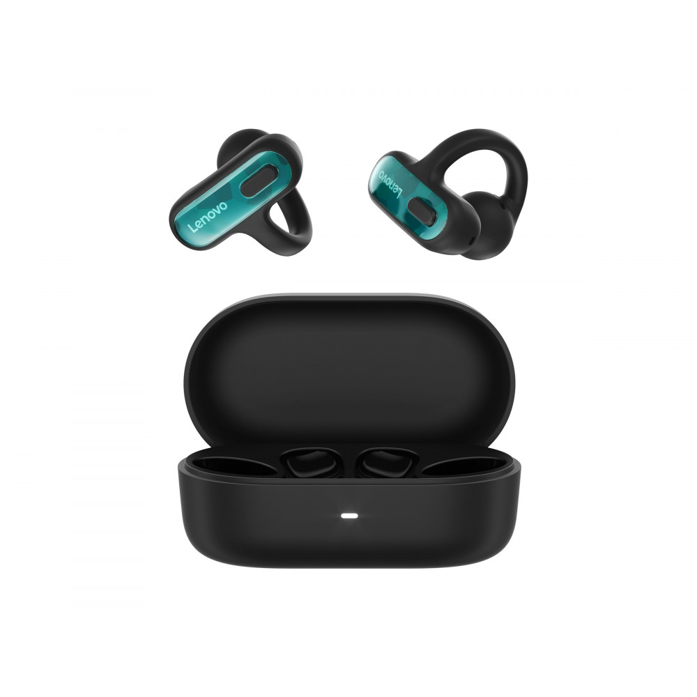Lenovo X500 | Open-Ear Clip-on Earbuds | Built-in microphone | Bluetooth | Black