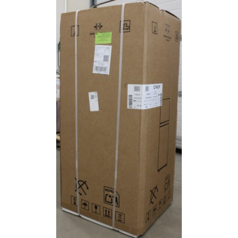 SALE OUT. Candy CDH1S313EW Refrigerator, E, Free standing, Double door, Height 114 cm, Fridge net 89 L, Freezer net 28 L, White 