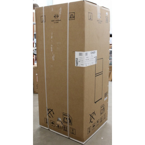 SALE OUT. Candy CDH1S313EW Refrigerator, E, Free standing, Double door, Height 114 cm, Fridge net 89 L, Freezer net 28 L, White 