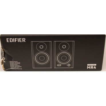 SALE OUT. Edifier MR4 Speaker, black | Edifier Speaker | MR4 | Warranty 24 month(s) | DAMAGED PACKAGING