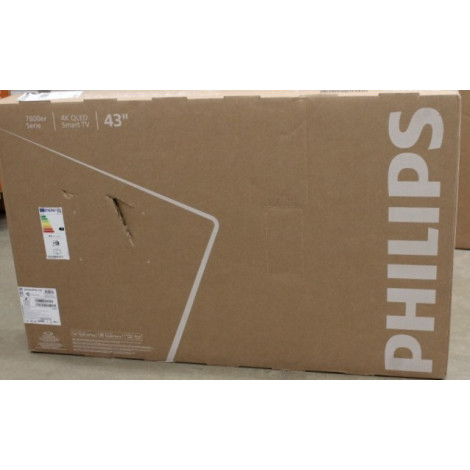 SALE OUT. Philips 43PUS7810/12 43" (108cm) QLED 4K TV | SALE OUT. Philips 43PUS7810/12 | 43 | Smart TV | TITAN OS | UHD | Black 