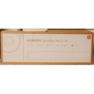 SALE OUT. Xiaomi Soundbar Pro 2.1 ch | Xiaomi Soundbar Pro 2.1 ch | Warranty 24 month(s) | 300 W | Bluetooth | Wireless connecti