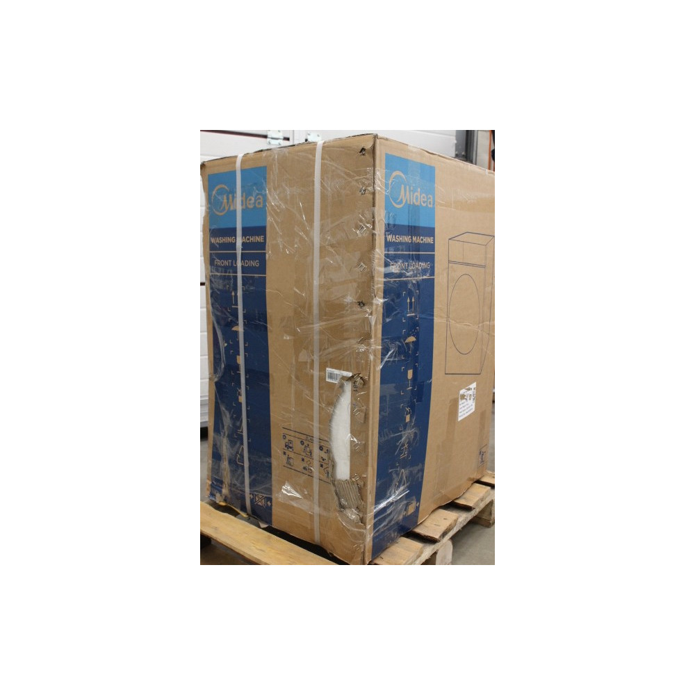 SALE OUT. Midea MF110W70B/W-HR Washing Machine | SALE OUT. Washing Machine | MF110W70B/W-HR | Energy efficiency class A | Front 