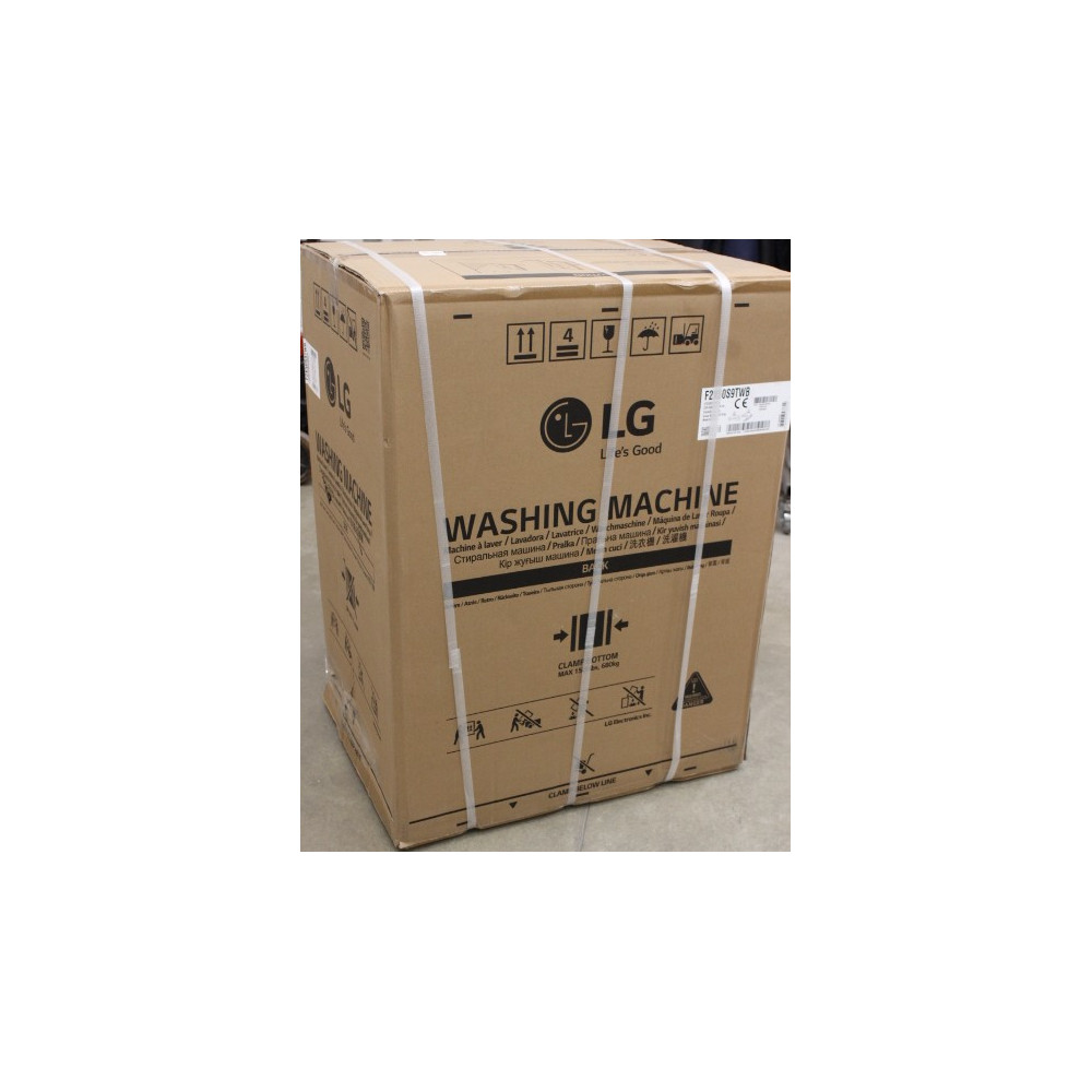SALE OUT. LG F2X50S9TWB Washing machine, A, Front loading, Washing capacity 9 kg, Depth 47.5 cm, 1200 RPM, White | SALE OUT. Was