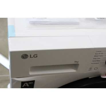 SALE OUT. LG F2X50S9TWB Washing machine, A, Front loading, Washing capacity 9 kg, Depth 47.5 cm, 1200 RPM, White | SALE OUT. Was