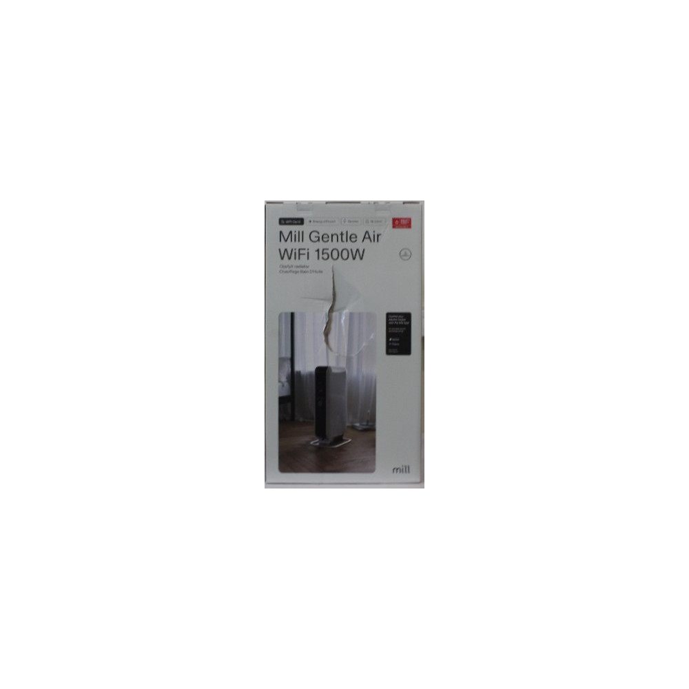 SALE OUT. Mill | Heater | OIL1500WIFI3 GEN3 | Oil Filled Radiator | 1500 W | Number of power levels 3 | Suitable for rooms up to