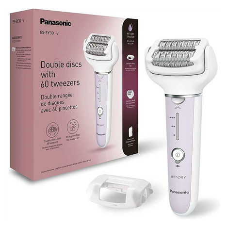 Panasonic ES-EY30-V503 Wet&Dry Epilator, White/Pink | Panasonic