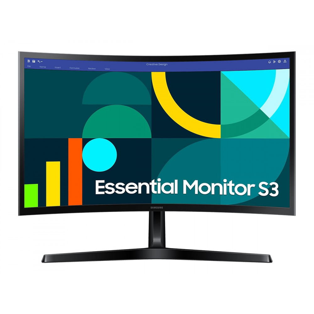 Samsung | LS24D366GAUXEN | 24 " | VA | FHD | 16:9 | 100 Hz | 4 ms | 1920 x 1080 pixels | 250 cd/m | HDMI ports quantity 1 | Blac