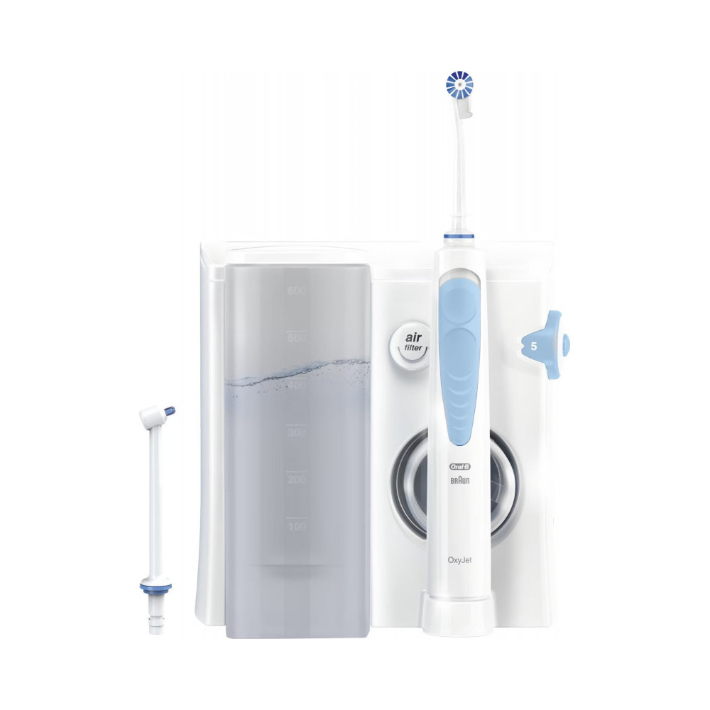 Oral-B Dental Irrigator | OxyJet MD20 | 600 ml | Number of heads 2 | White