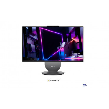 Lenovo Yoga AIO 27IPH11 27 QHD ULT7-356H/32GB/1TB/Intel Graphics/WIN11 Home/Nordic kbd/Luna Grey/2Y Warranty | Lenovo