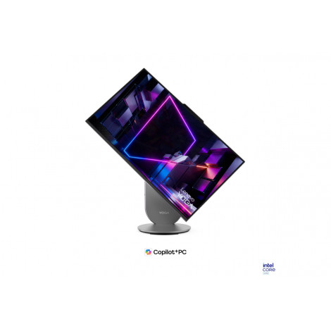 Lenovo Yoga AIO 27IPH11 27 QHD ULT7-356H/32GB/1TB/Intel Graphics/WIN11 Home/Nordic kbd/Luna Grey/2Y Warranty | Lenovo