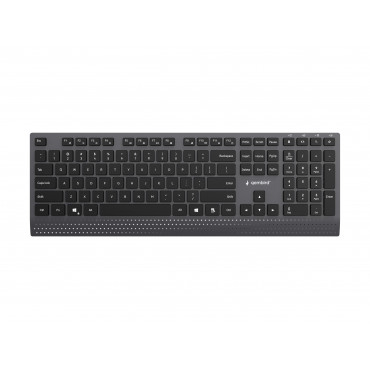 Gembird KB-MCH-06 Slim wired multimedia keyboard with Type-C adapter, US layout | Gembird