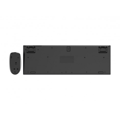Gembird KBS-WPS-02 Dual-mode slim wireless desktop set, 2.4G+BT, US layout | Gembird