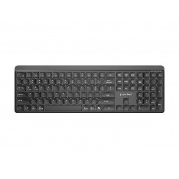 Gembird KB-WPS-03 Dual-mode pro-business slim wireless keyboard, 2.4G+BT, US layout | Gembird