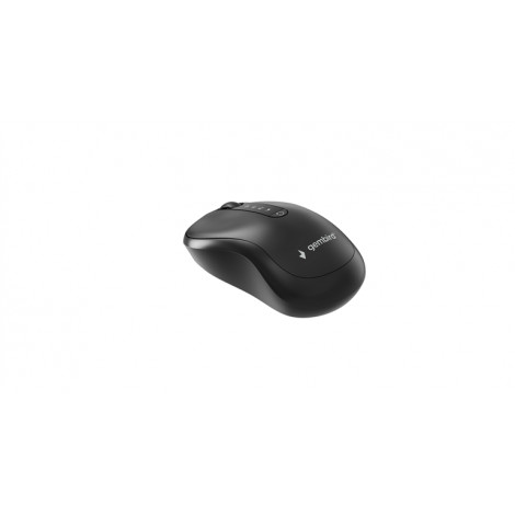 Gembird MUSW2-4B-01 Dual-mode 4-button wireless mouse, black | Gembird