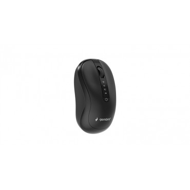 Gembird MUSW2-4B-01 Dual-mode 4-button wireless mouse, black | Gembird