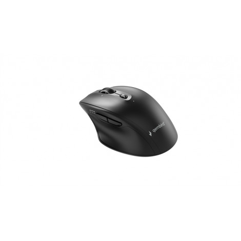 Gembird MUSW2-6B-02 Dual-mode 6-button wireless mouse, black | Gembird