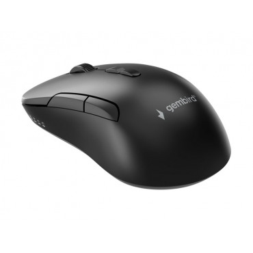 Gembird MUSW2-7B-01 Dual-mode 7-button wireless mouse, black | Gembird