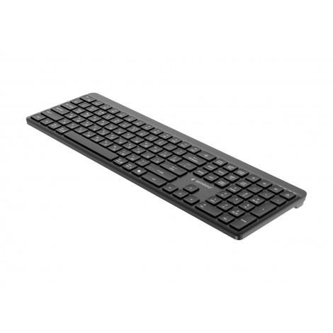 Gembird KB-WPS-03-CYRL Dual-mode pro-business slim wireless keyboard, 2.4G+BT, Cyrillic layout | Gembird