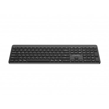 Gembird KB-WPS-03-CYRL Dual-mode pro-business slim wireless keyboard, 2.4G+BT, Cyrillic layout | Gembird