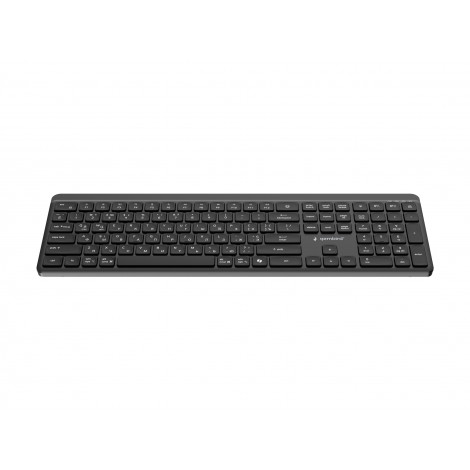Gembird KB-WPS-03-CYRL Dual-mode pro-business slim wireless keyboard, 2.4G+BT, Cyrillic layout | Gembird