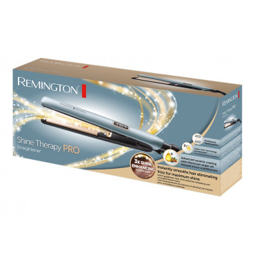 Remington | Hair Straitghtener | S9300 Shine Therapy Pro | Warranty 24 month(s) | Ceramic heating system | Ionic function | Disp