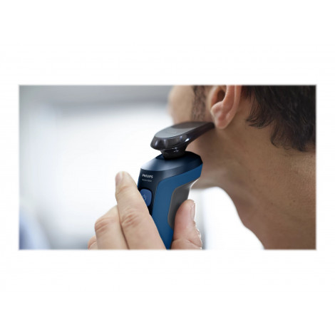 Philips | Electric Shaver | S5466/17 | Operating time (max) 45 min | Wet & Dry | Lithium Ion | Royal Blue