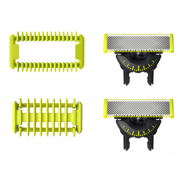 Philips | OneBlade 360 Replacement Blades, 2pcs and body kit | QP624/50