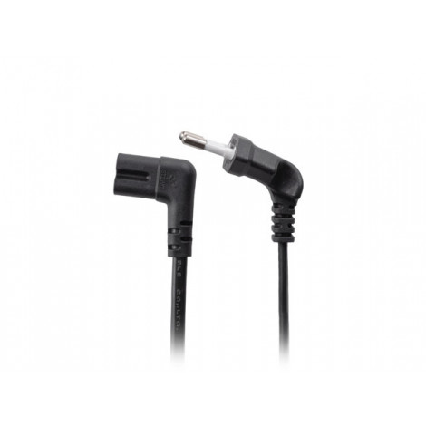 Lanberg CEE 7/16 to EC 320 C7 Euro (radio) power cord 1.8m angled VDE | CA-C7CA-12CC-0018-BK