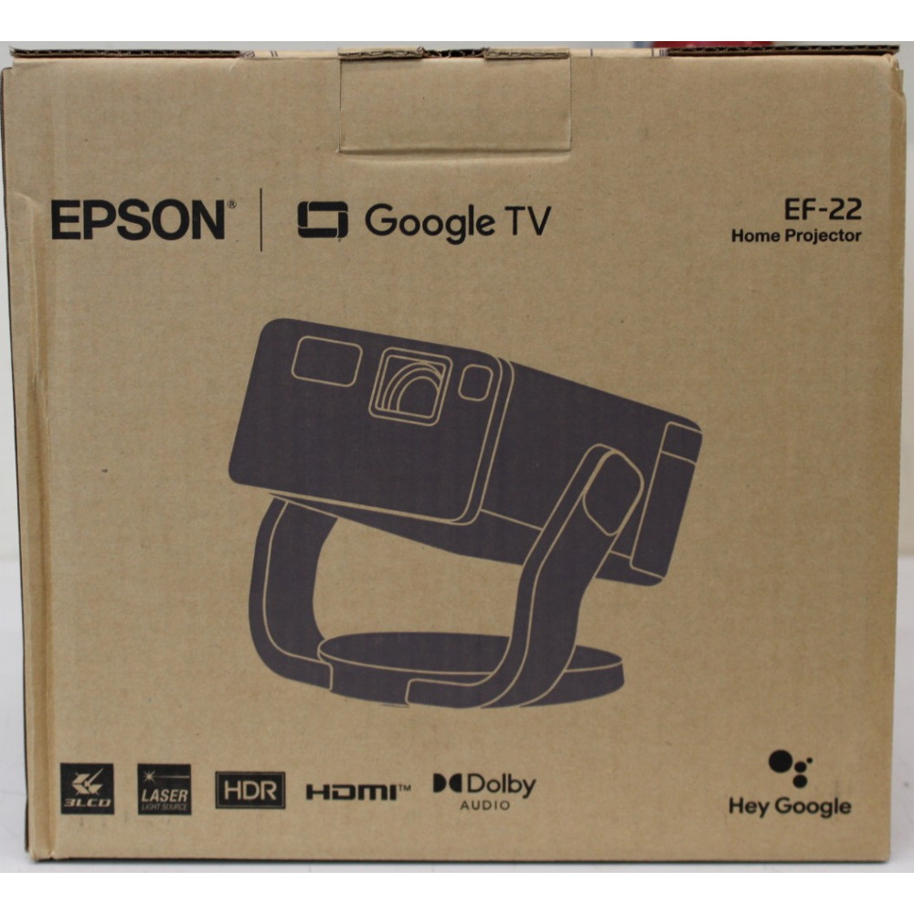 SALE OUT. Epson EF-22B Full HD Projector 1920x1080/1000Lm/16:9/5000000:1, Black | SALE OUT. Epson EF-22B | Full HD (1920x1080) |