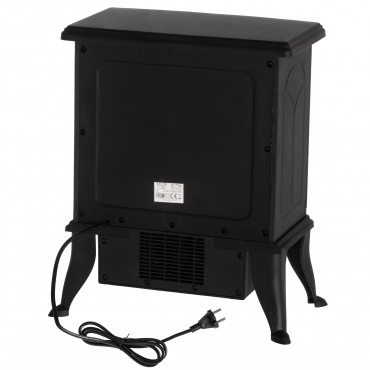 Adler Electric Fireplace | AD 7754 | Ceramic | 1800 W | Number of power levels 2 | Black