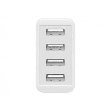 Goobay 44962 30 W USB-A Multiport Charger, White