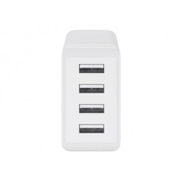 Goobay 44962 30 W USB-A Multiport Charger, White