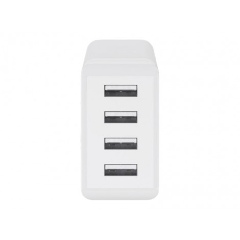Goobay 44962 30 W USB-A Multiport Charger, White