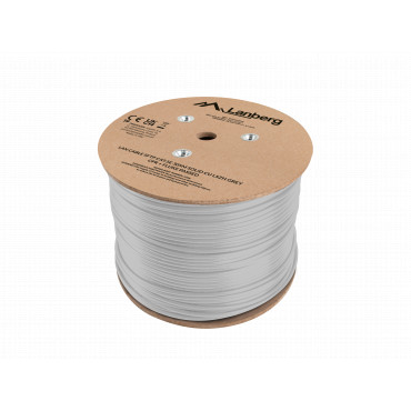 Lanberg Lan Cable Cat.5e SFTP 305M Solid CU LSZH Grey CPR+ Fluke Passed | Lanberg